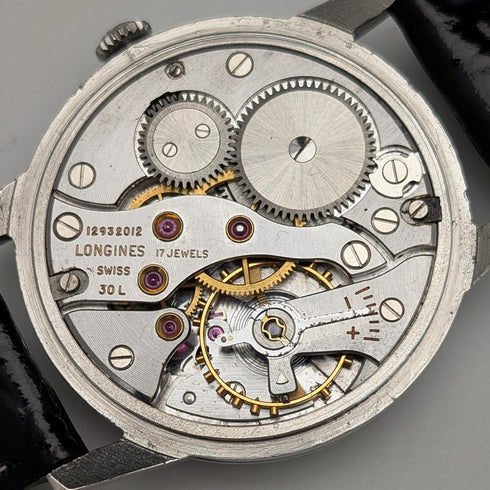 1966 年浪琴 Ref8888 男士機械腕錶 Cal30L 35 毫米不鏽鋼錶殼運作良好